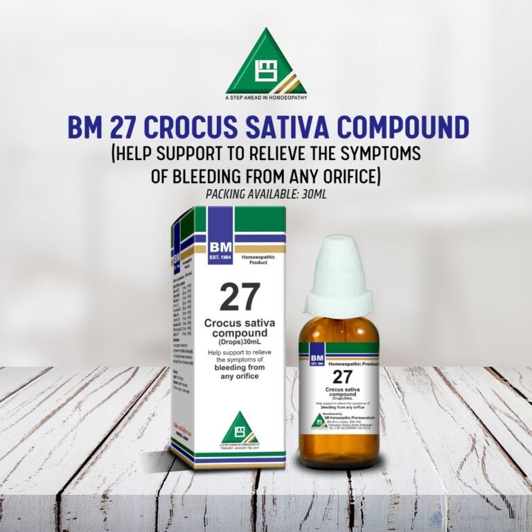 BM 27 Stops bleeding from any orifice of the body.