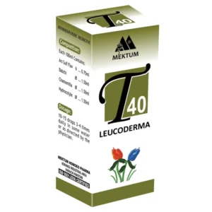 T 40    پھلبہری , برص     Leucoderma